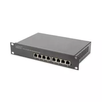 DIGITUS Gigabit Ethernet Switch 8-port, 10 palců, nemanagovaný DIGITUS Gigabit Ethernet Switch 8-port, 10 palců, nemanagovaný