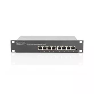DIGITUS Gigabit Ethernet Switch 8-port, 10 palců, nemanagovaný DIGITUS Gigabit Ethernet Switch 8-port, 10 palců, nemanagovaný