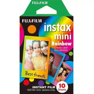 Fujifilm COLORFILM INSTAX mini 10 fotografií - RAINBOW Fujifilm COLORFILM INSTAX mini 10 fotografií - RAINBOW