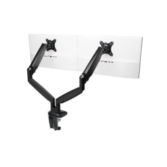 Kensington One-Touch Height Adjustable Dual Monitor Arm - Black Kensington One-Touch Height Adjustable Dual Monitor Arm - Black