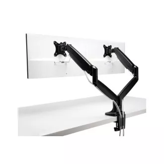 Kensington One-Touch Height Adjustable Dual Monitor Arm - Black Kensington One-Touch Height Adjustable Dual Monitor Arm - Black