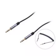 CONNECT IT Wirez 3,5mm propojovací audio jack kabel, kroucený, 1,8m