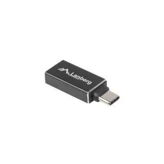 LANBERG USB-C(M) 3.1 na USB-A(F) adaptér černý OTG LANBERG USB-C(M) 3.1 na USB-A(F) adaptér černý OTG