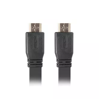 LANBERG HDMI M/M 2.0 kabel 5M 4K černý plochý LANBERG HDMI M/M 2.0 kabel 5M 4K černý plochý