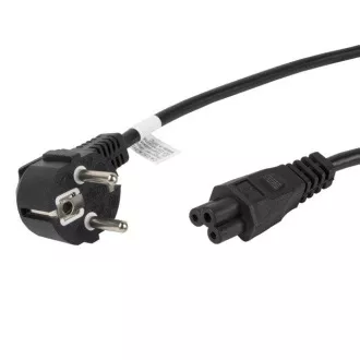 LANBERG CEE 7/7 (MICKEY) na IEC 320 C5 POWER CORD 1.8M VDE černý LANBERG CEE 7/7 (MICKEY) na IEC 320 C5 POWER CORD 1.8M VDE černý