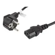 LANBERG CEE 7/7 na IEC 320 C13 POWER CORD 1.8M VDE černý