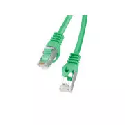 LANBERG Patch kabel CAT.6 FTP 1M zelený Fluke Passed