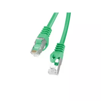 LANBERG Patch kabel CAT.6 FTP 1M zelený Fluke Passed LANBERG Patch kabel CAT.6 FTP 1M zelený Fluke Passed