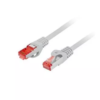 LANBERG Patch kabel CAT 6 S-FTP, AWG 26/7, LSZH, měď, šedý, 2m LANBERG Patch kabel CAT 6 S-FTP, AWG 26/7, LSZH, měď, šedý, 2m