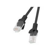 LANBERG Patch kabel CAT.6 UTP 1M černý Fluke Passed