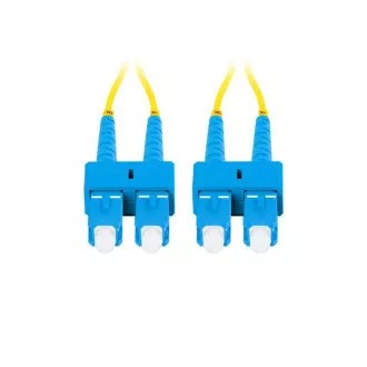 LANBERG optický patch cord SM SC/UPC-SC/UPC duplex 5m LSZH G657A1 průměr 3mm, barva žlutá LANBERG optický patch cord SM SC/UPC-SC/UPC duplex 5m LSZH G657A1 průměr 3mm, barva žlutá