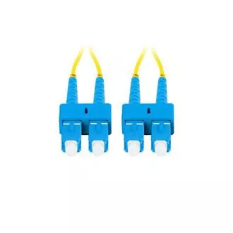LANBERG optický patch cord SM SC/UPC-SC/UPC duplex 5m LSZH G657A1 průměr 3mm, barva žlutá LANBERG optický patch cord SM SC/UPC-SC/UPC duplex 5m LSZH G657A1 průměr 3mm, barva žlutá