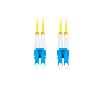 LANBERG optický patch cord SM LC/UPC-LC/UPC duplex 3m LSZH G657A1 průměr 3mm, barva žlutá LANBERG optický patch cord SM LC/UPC-LC/UPC duplex 3m LSZH G657A1 průměr 3mm, barva žlutá