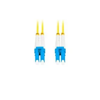 LANBERG optický patch cord SM LC/UPC-LC/UPC duplex 3m LSZH G657A1 průměr 3mm, barva žlutá LANBERG optický patch cord SM LC/UPC-LC/UPC duplex 3m LSZH G657A1 průměr 3mm, barva žlutá