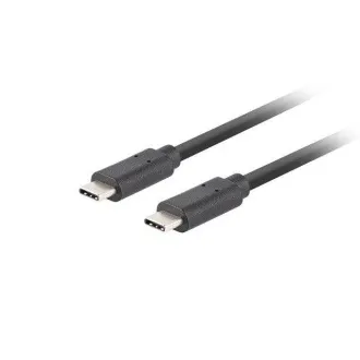 Lanberg USB-C M/M 3.1 GEN 2 kabel 1,8m 10GB/S PD100W černá Lanberg USB-C M/M 3.1 GEN 2 kabel 1,8m 10GB/S PD100W černá