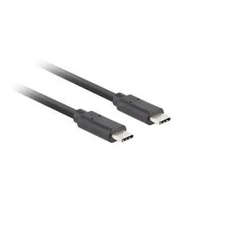 Lanberg USB-C M/M 3.1 GEN 2 kabel 1,8m 10GB/S PD100W černá Lanberg USB-C M/M 3.1 GEN 2 kabel 1,8m 10GB/S PD100W černá