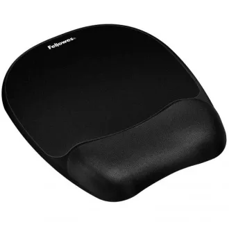 Fellowes podložka pod myš a zápěstí pěnová černá