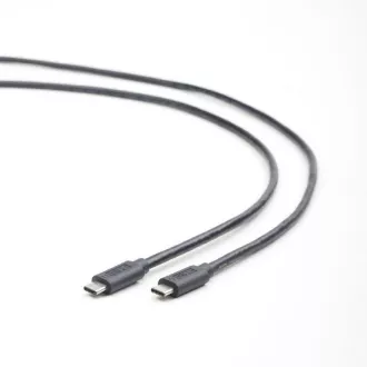 GEMBIRD CABLEXPERT Kabel USB 3.1 Type-C na Type-C kabel (CM/CM), 1m, datový, černý GEMBIRD CABLEXPERT Kabel USB 3.1 Type-C na Type-C kabel (CM/CM), 1m, datový, černý
