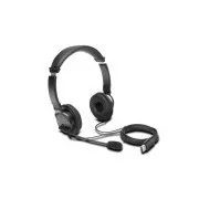 KENSINGTON USB Hi-Fi sluchátka s mikrofonem a ovládáním hlasitosti