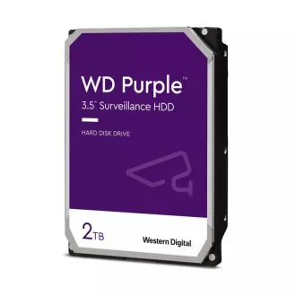 WD PURPLE WD23PURZ 2TB SATA/600 256MB cache, Low Noise, CMR WD PURPLE WD23PURZ 2TB SATA/600 256MB cache, Low Noise, CMR