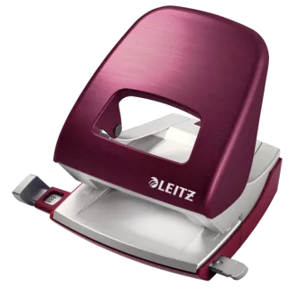 LEITZ Stolní děrovačka NeXXt STYLE 5006, granátově červená LEITZ Stolní děrovačka NeXXt STYLE 5006, granátově červená