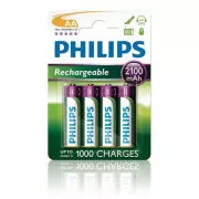 Philips baterie AA 2100mAh MultiLife, NiMh - 4ks