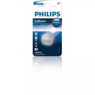 Philips baterie CR2025 - 1ks Philips baterie CR2025 - 1ks