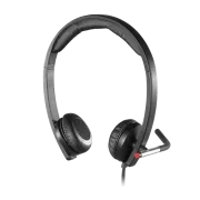 Logitech náhlavní souprava USB H650e stereo - černá