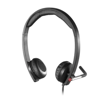 Logitech náhlavní souprava USB H650e stereo - černá