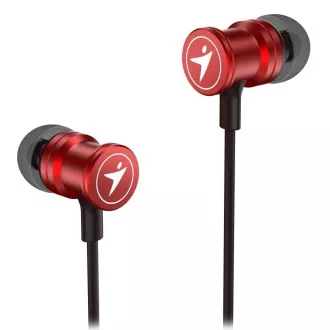 Genius HS-M316 /sluchátka s mikrofonem/ 3,5mm jack - 4 pin/ červená Genius HS-M316 /sluchátka s mikrofonem/ 3,5mm jack - 4 pin/ červená