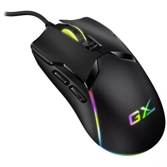 Genius GX Gaming Scorpion M700, Myš, herní, drátová, optická, 800-7200DPI, 6 tlačítek, RGB podsvícení, USB, černá Genius GX Gaming Scorpion M700, Myš, herní, drátová, optická, 800-7200DPI, 6 tlačítek, RGB podsvícení, USB, černá