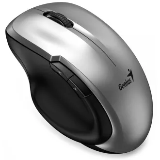 Genius Ergo 8200S Myš, bezdrátová, optická, 1200DPI, 5 tlačítek, tichá, BlueEye senzor, USB-C, stříbrná Genius Ergo 8200S Myš, bezdrátová, optická, 1200DPI, 5 tlačítek, tichá, BlueEye senzor, USB-C, stříbrná