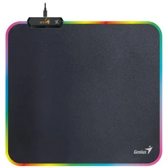 Genius GX GAMING GX-Pad 260S RGB Podložka pod myš, herní, 260×240×3mm, RGB podsvícení, USB, černá Genius GX GAMING GX-Pad 260S RGB Podložka pod myš, herní, 260×240×3mm, RGB podsvícení, USB, černá