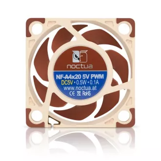 Noctua NF-A4x20 5V PWM, 40x40x20mm, 4-pin, 5000 RPM Noctua NF-A4x20 5V PWM, 40x40x20mm, 4-pin, 5000 RPM