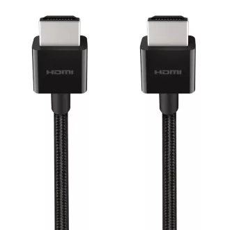 Belkin kabel HDMI verze 2.1 Ultra HD High Speed 4K/8K - 2m, černý Belkin kabel HDMI verze 2.1 Ultra HD High Speed 4K/8K - 2m, černý