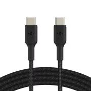Belkin BOOST CHARGE USB-C/USB-C kabel, 1m, černý - odolný