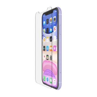 Belkin SCREENFORCE InvisiGlass Ultra Anti-Microbial ochranné sklo pro iPhone 11/Xr Belkin SCREENFORCE InvisiGlass Ultra Anti-Microbial ochranné sklo pro iPhone 11/Xr