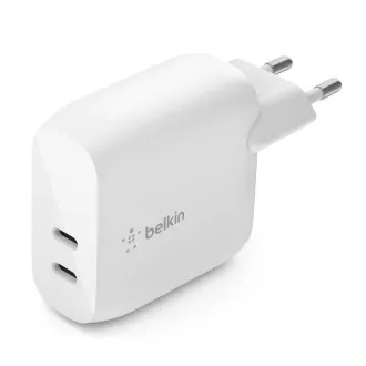 Belkin BOOST CHARGE Duální 40W USB-C Power Delivery nástěnná nabíječka, bílá Belkin BOOST CHARGE Duální 40W USB-C Power Delivery nástěnná nabíječka, bílá