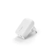 Belkin BOOST CHARGE Duální 37W Power Delivery PPS nástěnná nabíječka (USB-C 25W + USB-A 12W), bílá