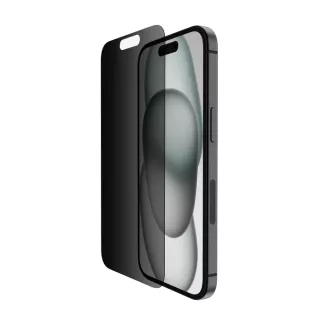 Belkin SCREENFORCE TemperedGlass Privacy Anti-Microbial ochranné privátní sklo pro iPhone 15 / 14 Pro Belkin SCREENFORCE TemperedGlass Privacy Anti-Microbial ochranné privátní sklo pro iPhone 15 / 14 Pro