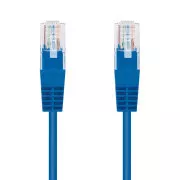 C-TECH Kabel patchcord Cat5e, UTP, modrý, 1m