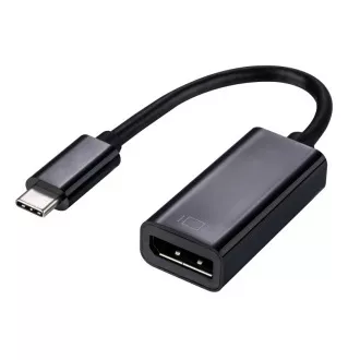 C-TECH Adaptér Type-C na Displayport, M/F, 15cm C-TECH Adaptér Type-C na Displayport, M/F, 15cm