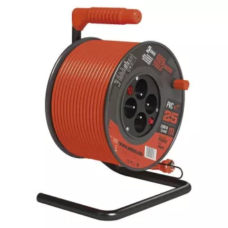 Emos prodlužovací buben - 4 zásuvky, 25m, 1.5mm, PVC, IP20 Emos prodlužovací buben - 4 zásuvky, 25m, 1.5mm, PVC, IP20