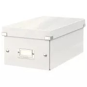LEITZ Krabice na DVD Click&Store, bílá