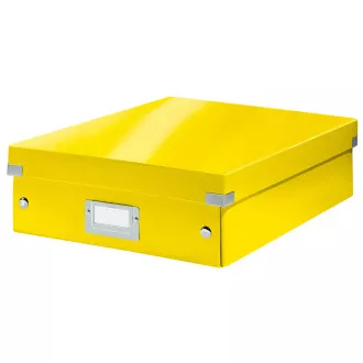 LEITZ Organizační box Click&Store, velikost M, žlutá LEITZ Organizační box Click&Store, velikost M, žlutá
