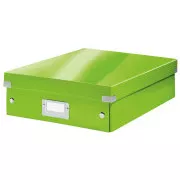 LEITZ Organizační box Click&Store, velikost M, zelená