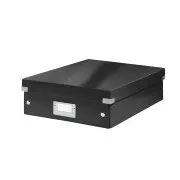 LEITZ Organizační box Click&Store, velikost M, černá