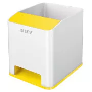 LEITZ Stojánek na tužky WOW hudební, bílá/žlutá