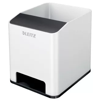 LEITZ Stojánek na tužky WOW hudební, bílá/černá LEITZ Stojánek na tužky WOW hudební, bílá/černá