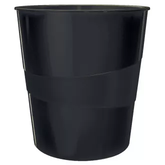LEITZ Odpadkový koš WOW, černá LEITZ Odpadkový koš WOW, černá